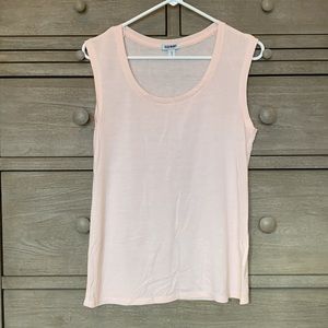 Old Navy Ballet Pink Sleeveless Basic Top